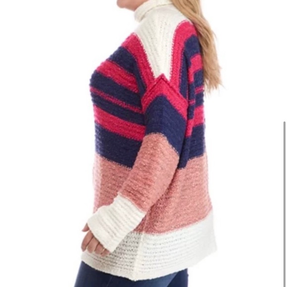 True Craft Plus Size NWT Acrylic Mock Tunic Size 1X - Picture 3 of 3